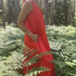 Aura dress Red heartbeat