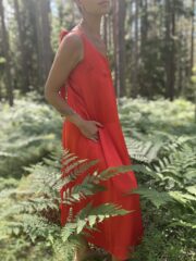 Aura dress Red heartbeat