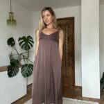 Aura dress Mocha brown