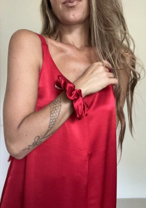 Aura dress Love red