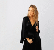 Nora dress in Black - Image 4