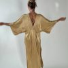 Luna maxi Dress in Gold - Image 2