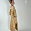 Luna maxi Dress in Gold - Image 4