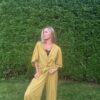 Lounge set in Mustard green - Image 2